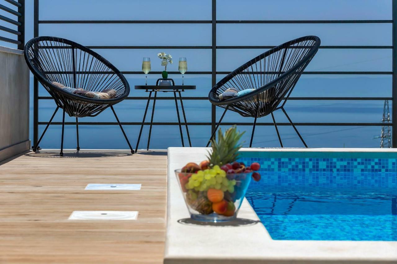 Villa Violet With Salt Water Pool マカルスカ エクステリア 写真